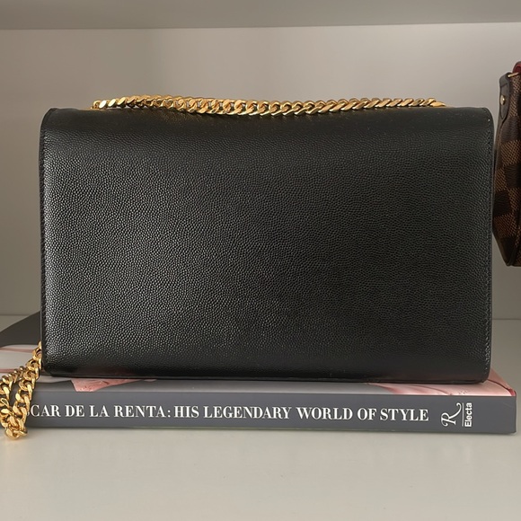 Saint Laurent Kate Medium Grain de Poudre Shoulder Bag - Picture 9 of 15